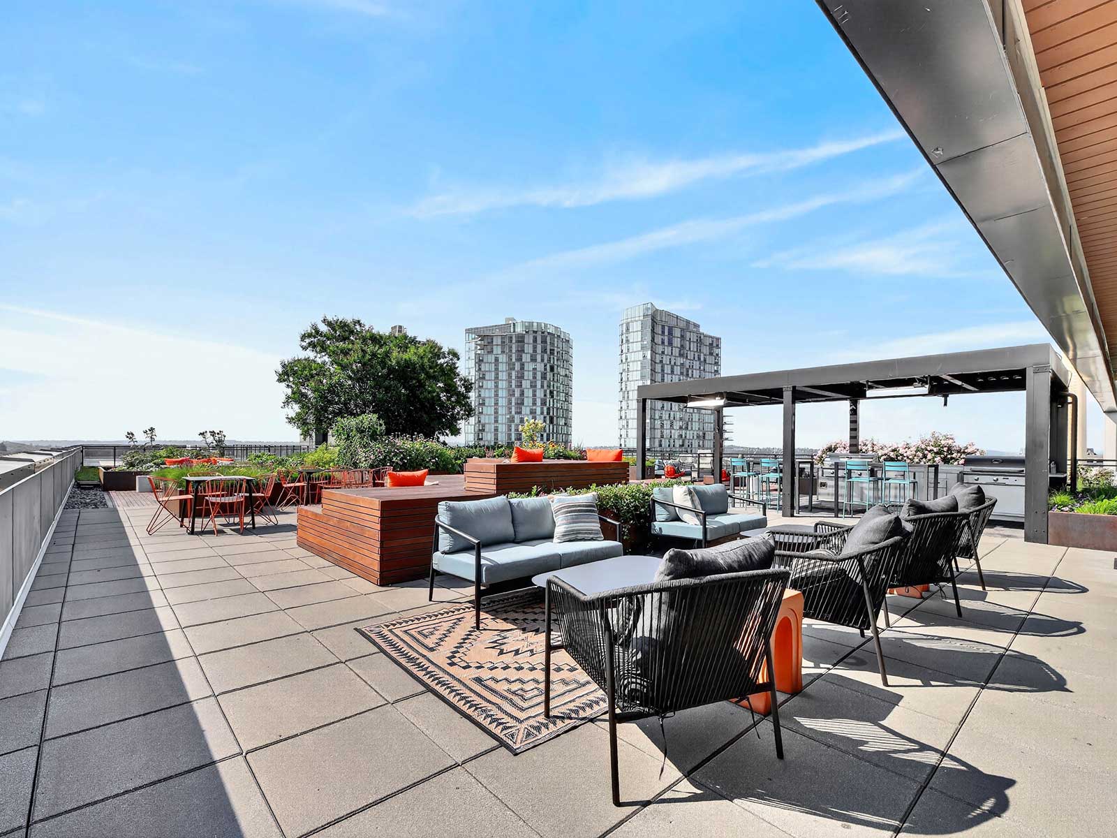 rooftop deck